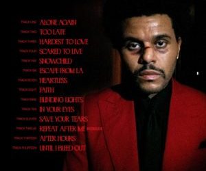 tracklist after hours the weeknd e1584783327854