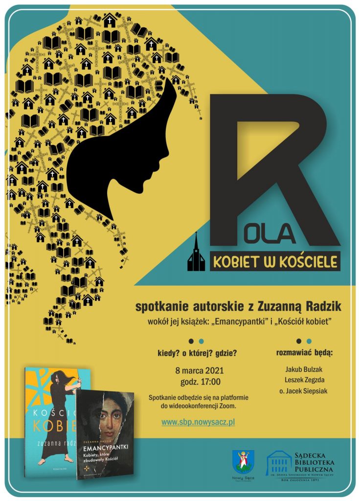 plakat spotkanie autorskie z Zuzanna Radzik