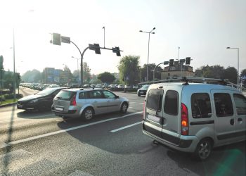 korki korek ul Gumniska ul Konarskiego Tarnow