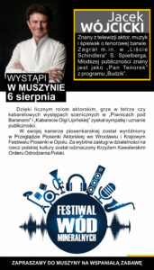 Muszyna Festiwal Wod Jacek W jcicki 2022