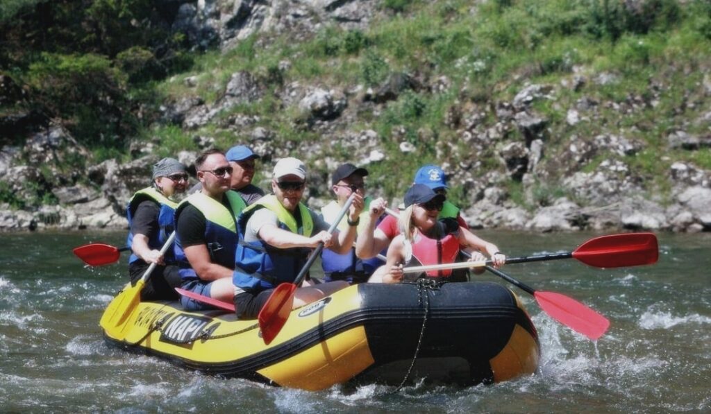 rafting