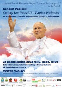 koncert papieski plakat