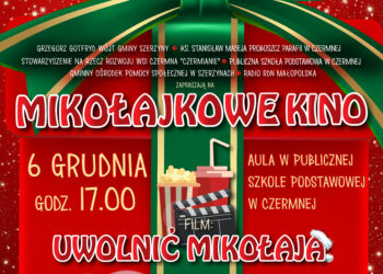 plakat kinowy mikolajkowy Szerzyny
