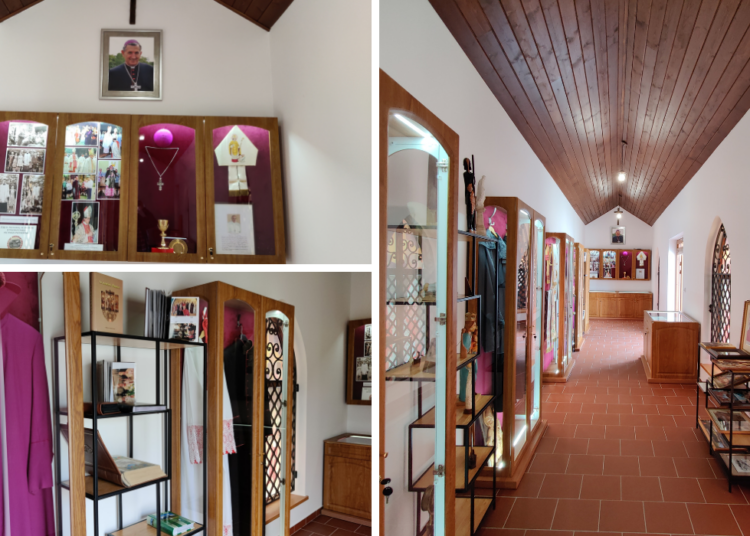 W izbie pamięci bpa Jana Styrny znajdują się m.in. szaty liturgiczne, odznaczenia, medale czy dokumenty