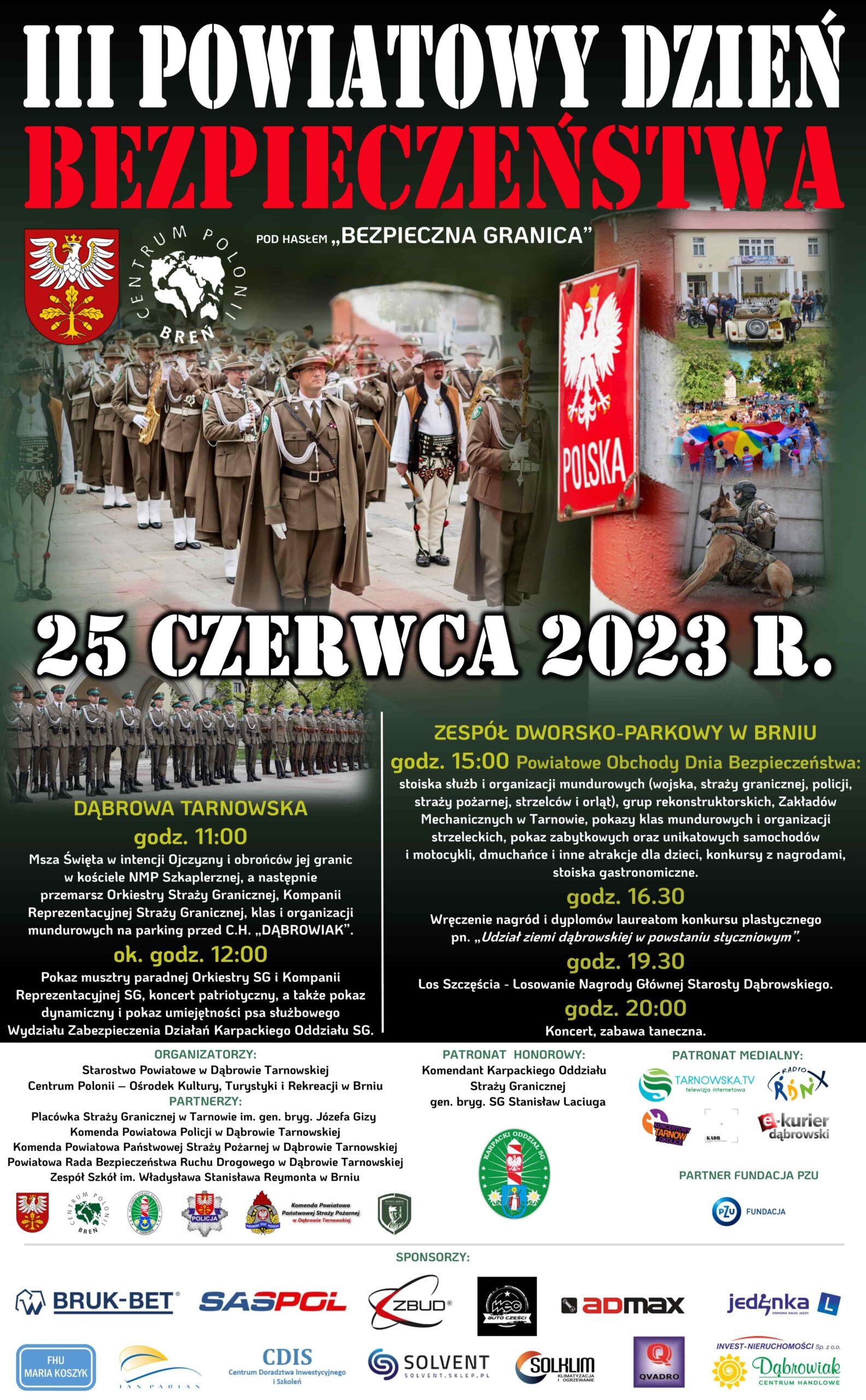Plakat Powiatowy Dzien Bezpieczenstwa 2023 sponsorzy niewymiarowy min 1 scaled