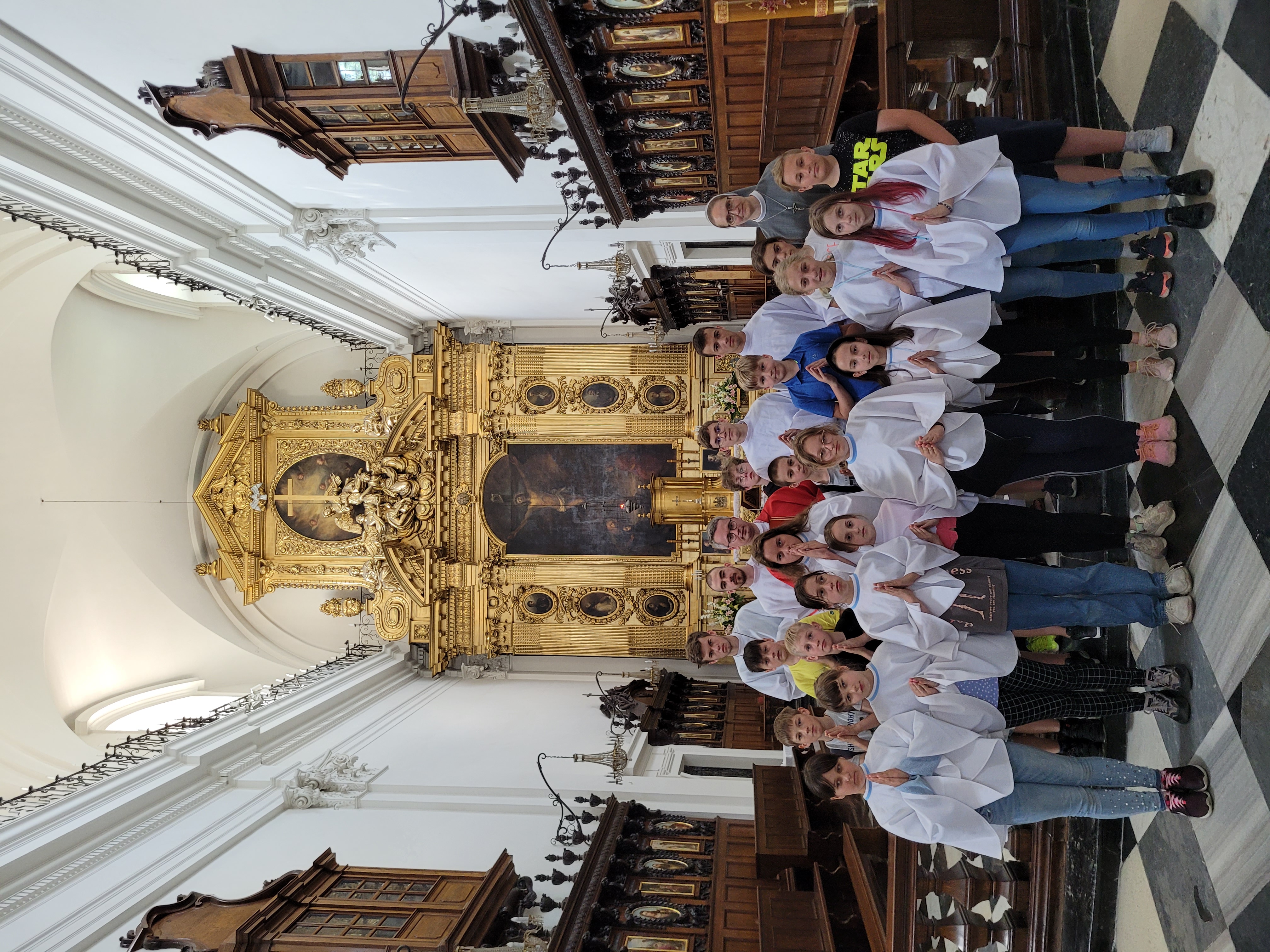 Młodzież z Tarnowa na oazie w stolicy