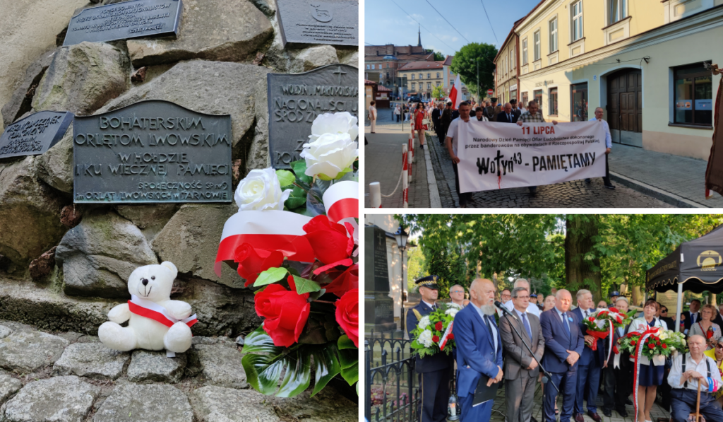 Upamietnienie ofiar Rzezi Wolynskiej w Tarnowie
