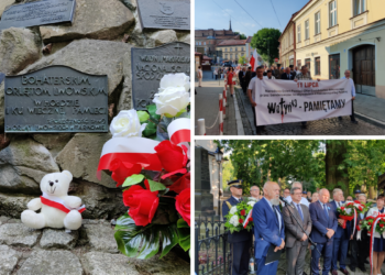 Upamietnienie ofiar Rzezi Wolynskiej w Tarnowie