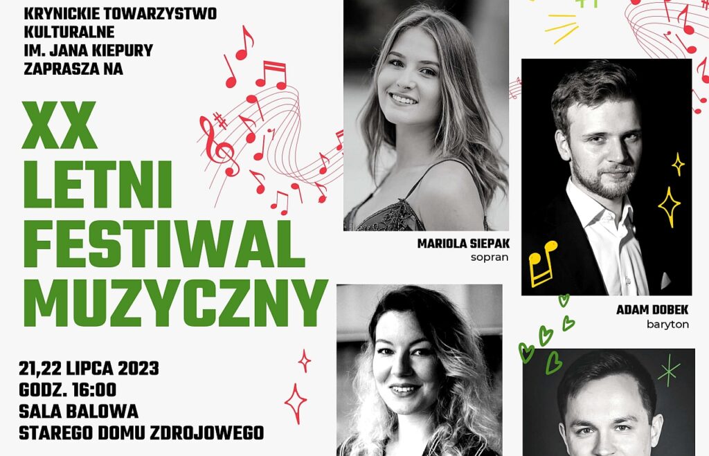 XX Letni Festiwal Muzyczny 21 22.07.2023