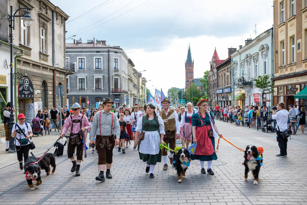 Psia parada IX Tarnowskiego Zjazdu Bernenczykow fot. Artur Gawle 017