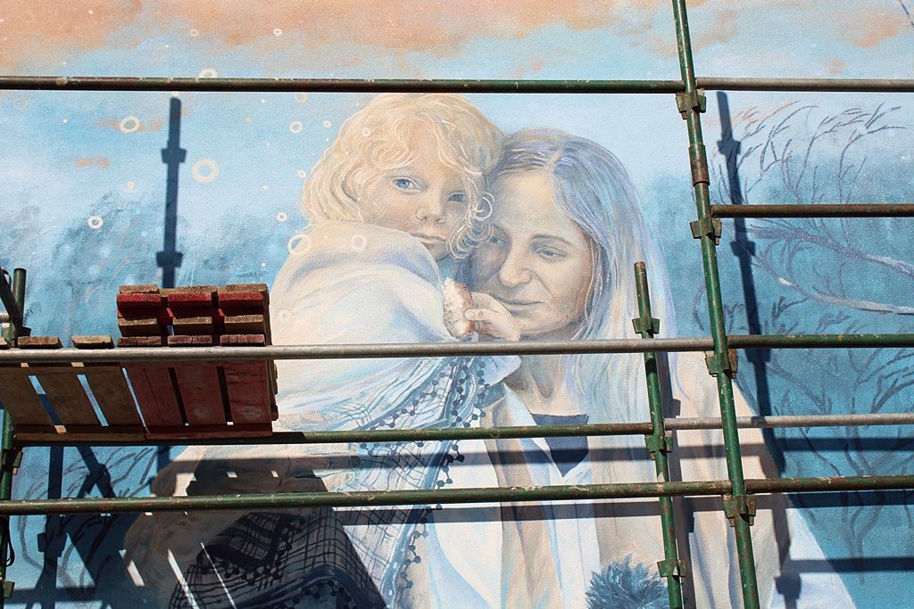 mural Matki Sybiraczki