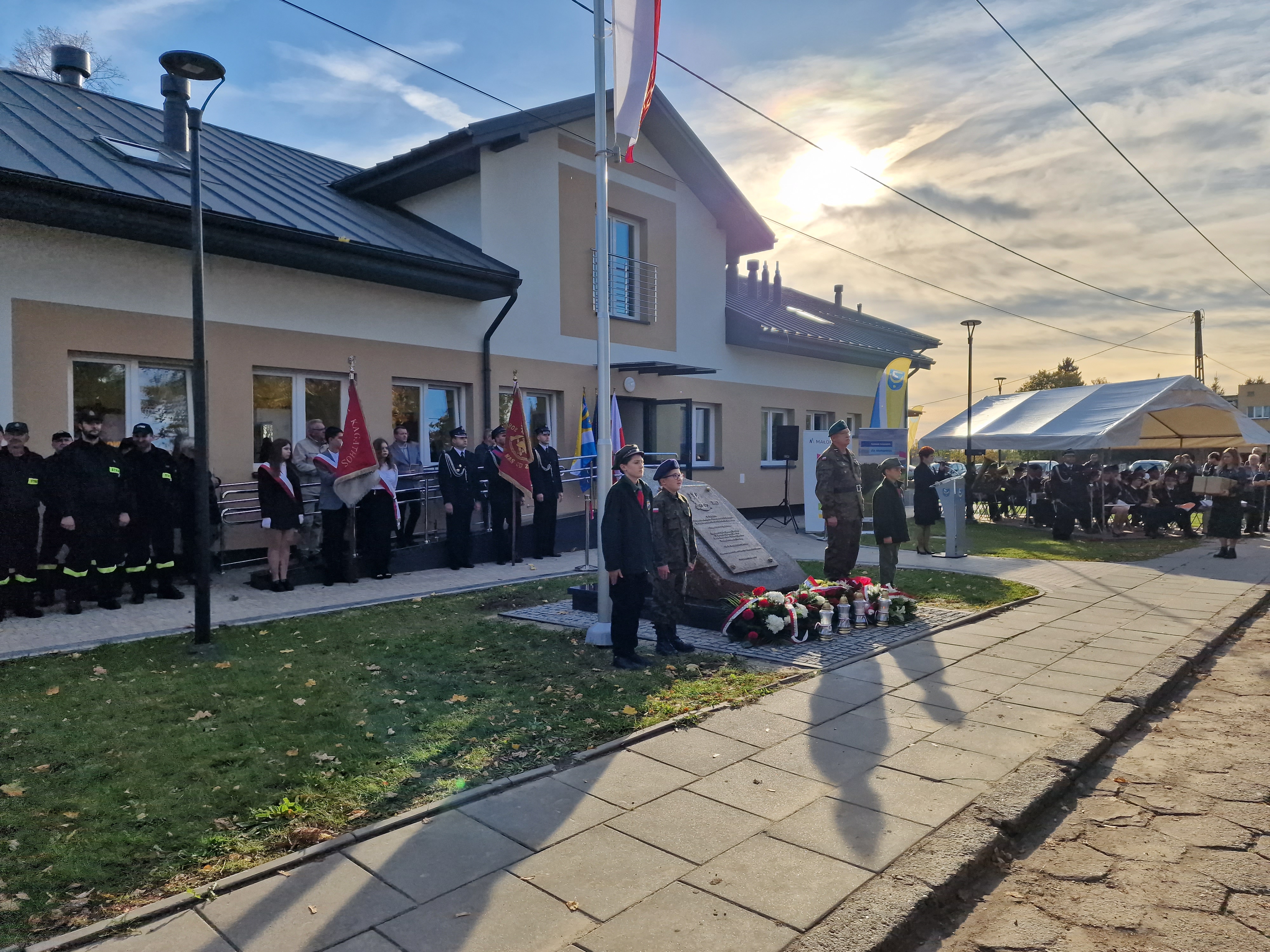 Otwarcie Centrum Kulturalno-Społecznego i piknik historyczny w Niedomicach (29.10.2023)