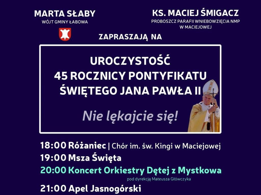 maciejowa koncert