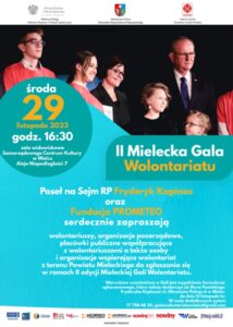 II Mielecka Gala Wolontariatu plakat