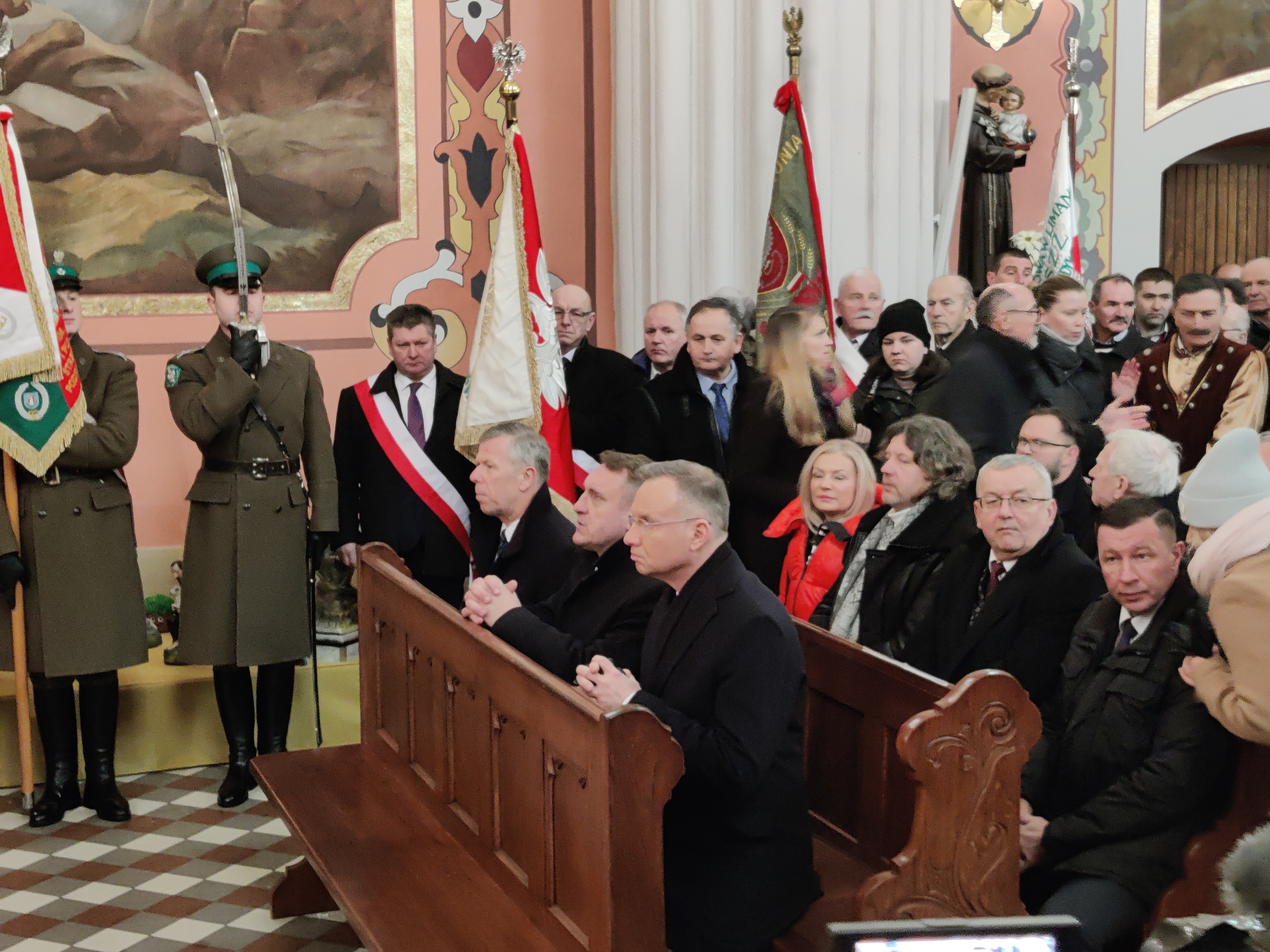 Obchody 150. rocznicy urodzin Wincentego Witosa z udziałem prezydenta Andrzeja Dudy (14.01.2024r.)