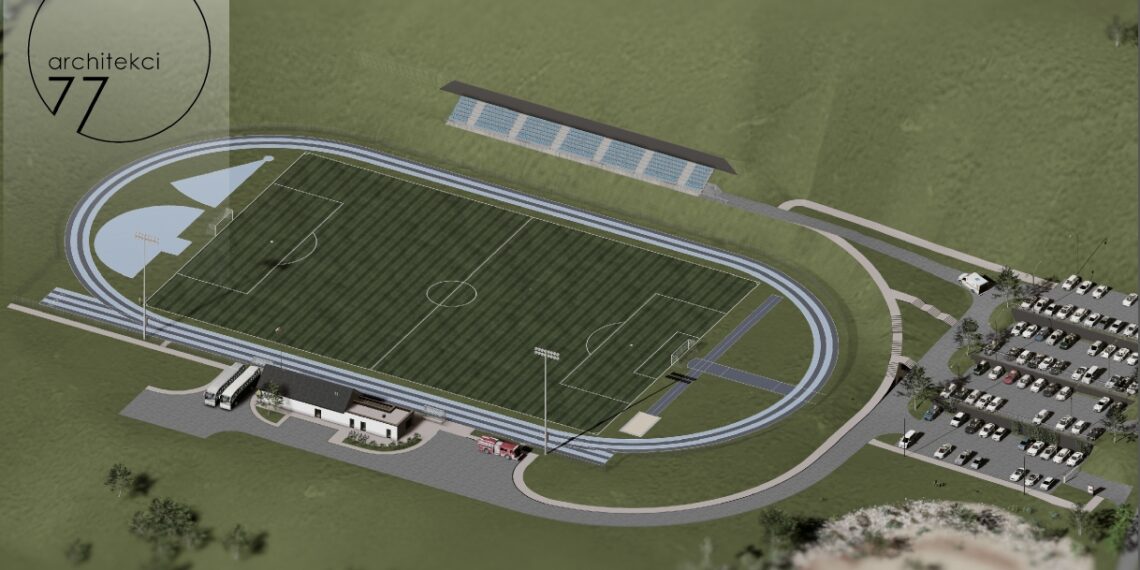 stadion wojnarowa wizualizacja