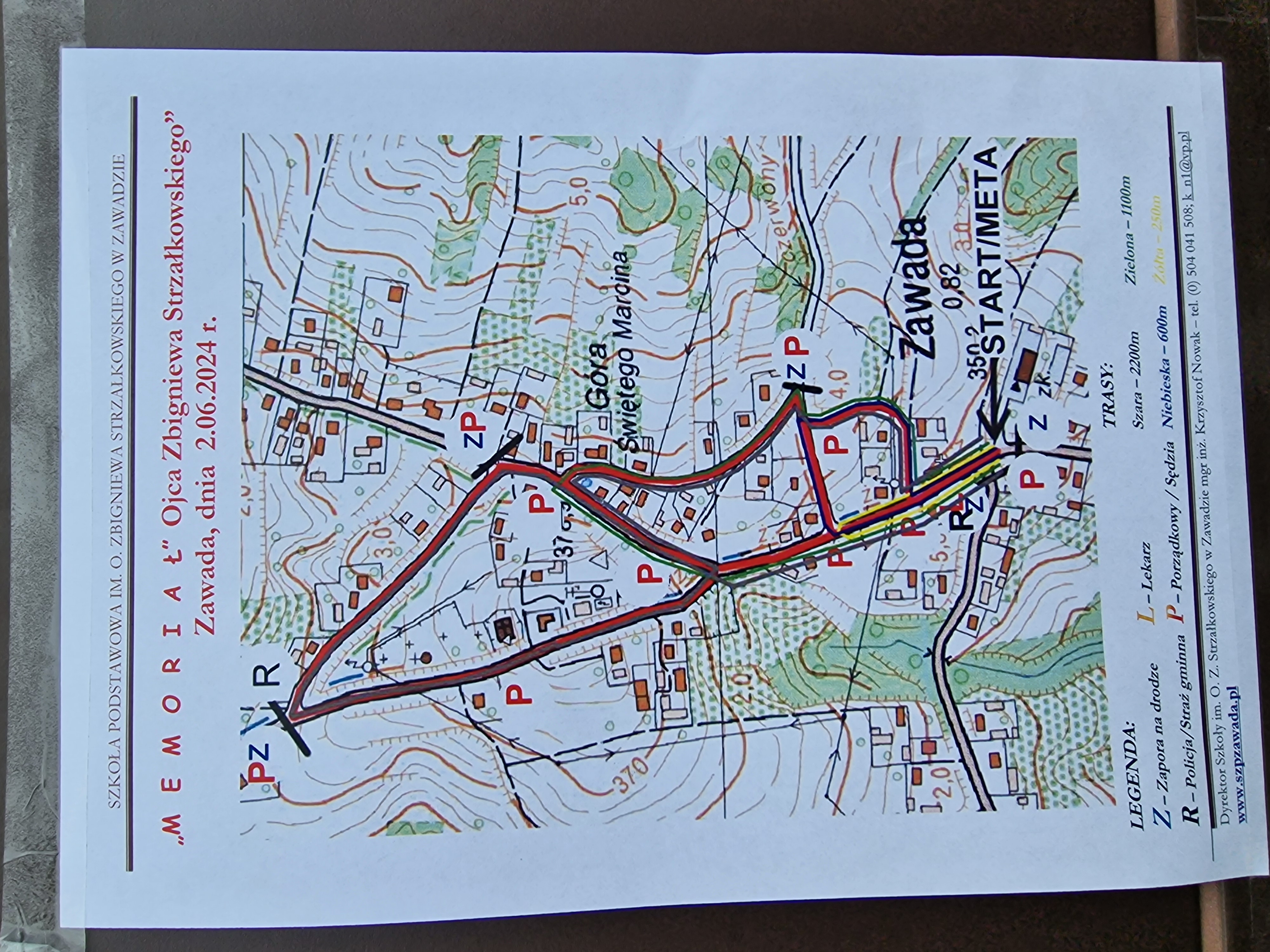 Pobiegli by uczcić swojego rodaka bł. o. Zbigniewa Strzałkowskiego [ZDJĘCIA]