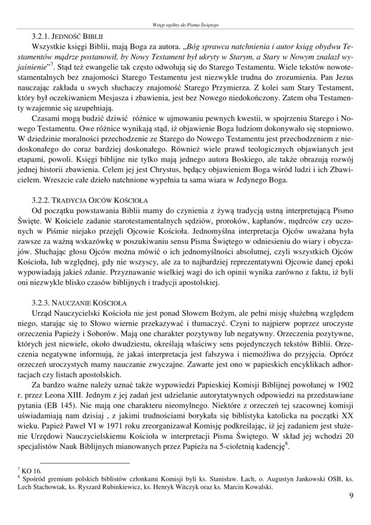 Hermeneutyka Biblijna 09