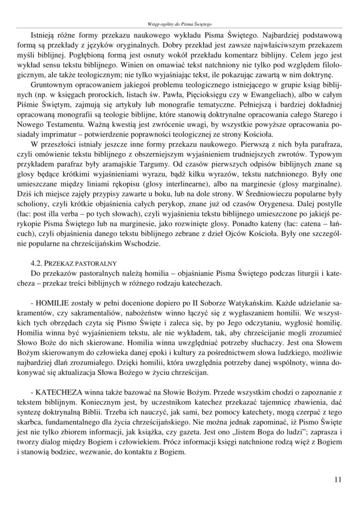 Hermeneutyka Biblijna 11