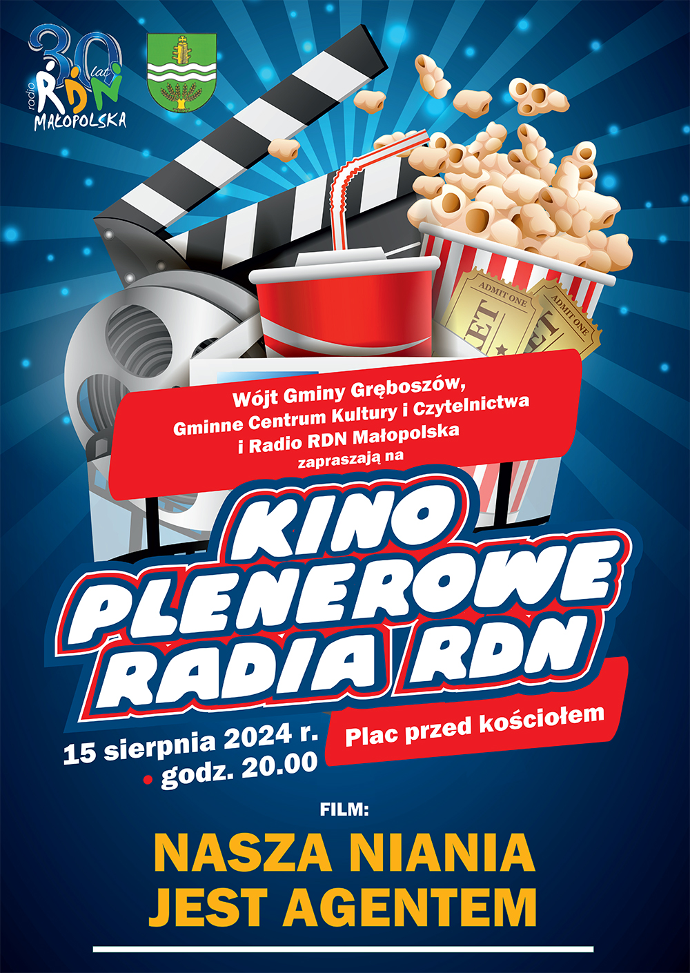 Plakat kinowy Greboszow