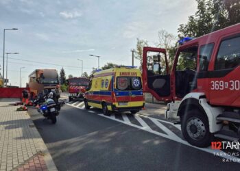 fot. 112Tarnów.pl - Tarnowski Portal Ratowniczy /  Ochotnicza Straż Pożarna w Starych Żukowicach