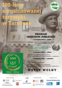 Plakat Jubileuszu PTTK Tarnow