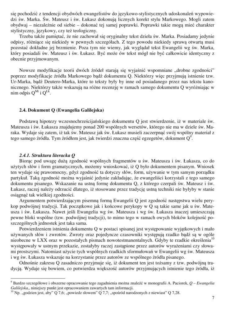 6. Kwestia synoptyczna 07