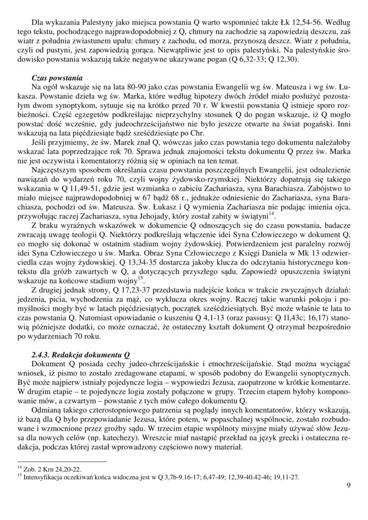 6. Kwestia synoptyczna 09