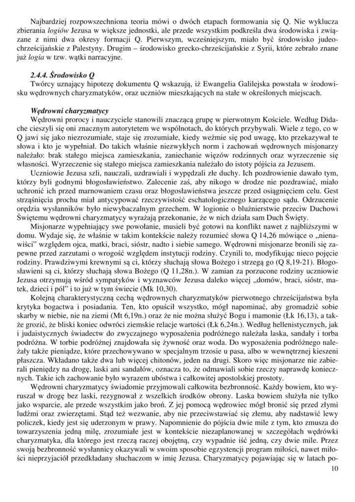 6. Kwestia synoptyczna 10