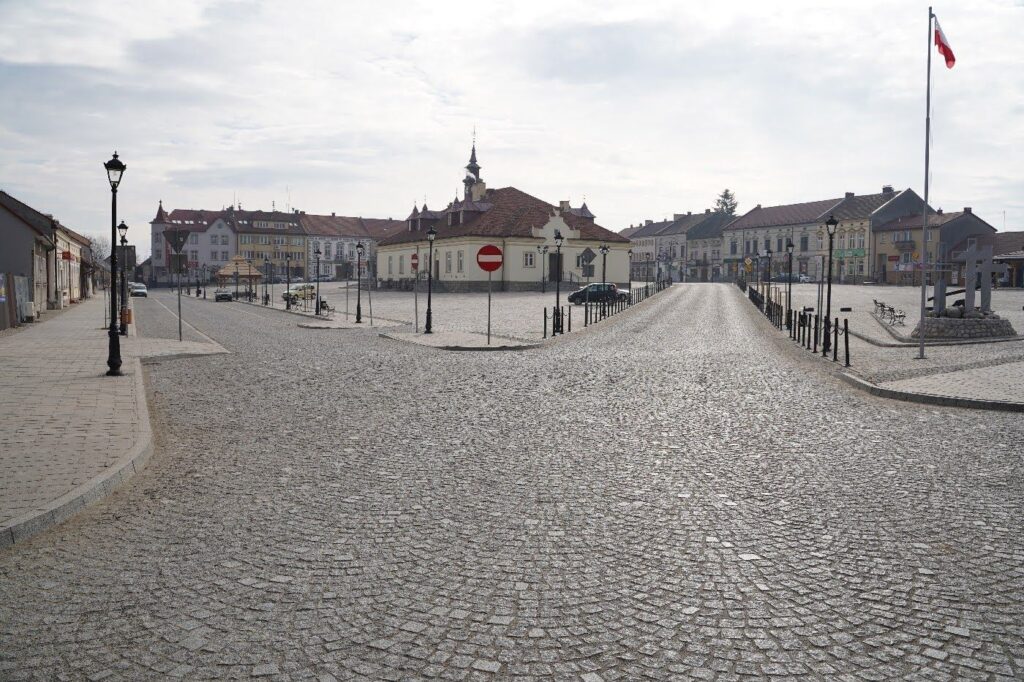 rynek w Zakliczynie odbior techniczny