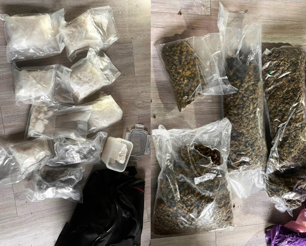 zabezpieczone narkotyki mefedron marihuana kokaina