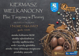4 Kiermasz Wielkanocny 2025 plakat