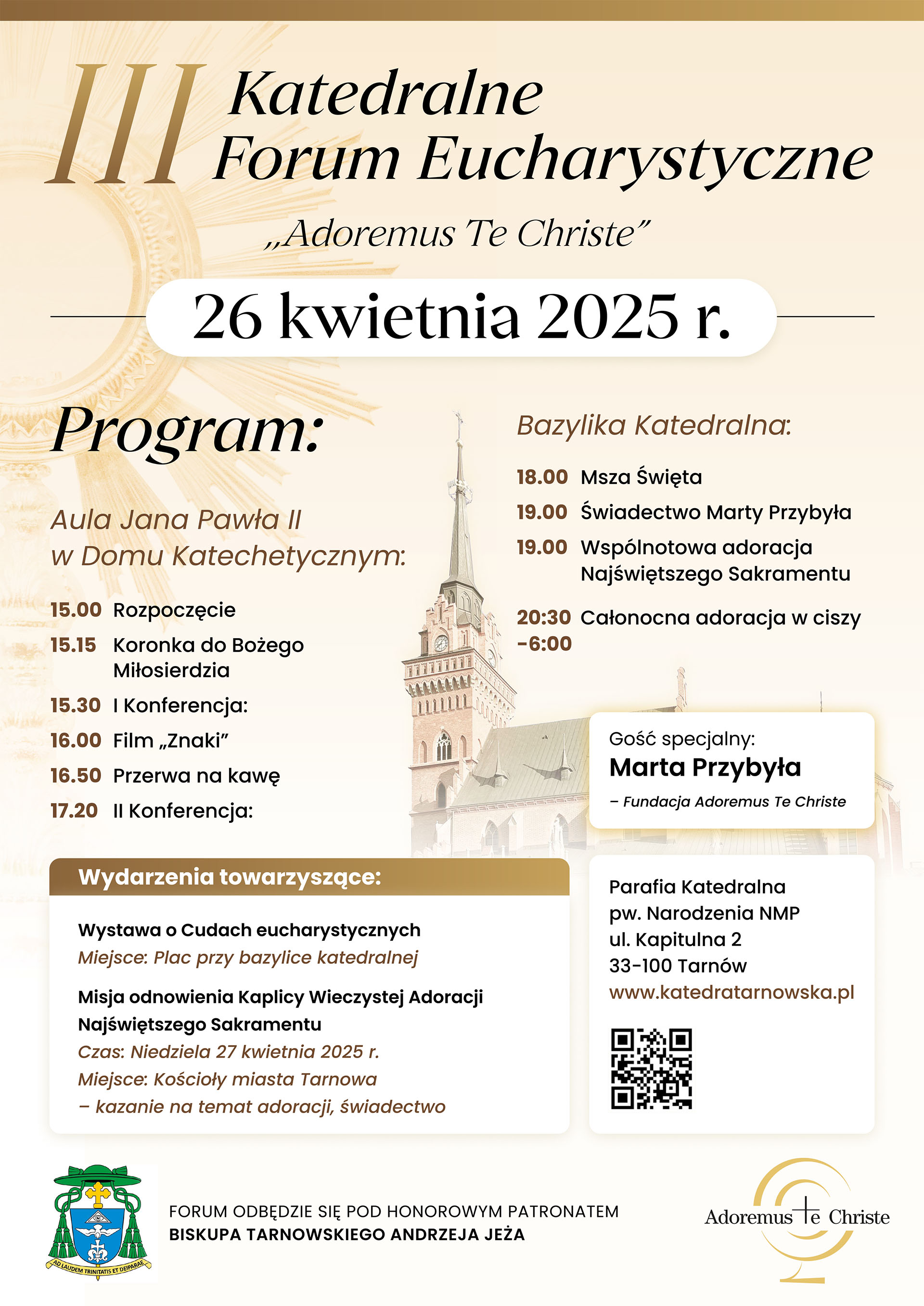 Forum eucharystyczne. To już 7 lat całodobowej adoracji