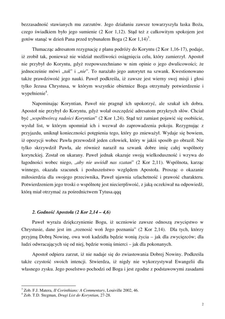 II List do Koryntian cz2 02