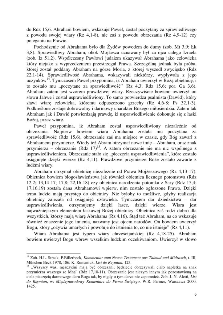List do Rzymian cz3 6