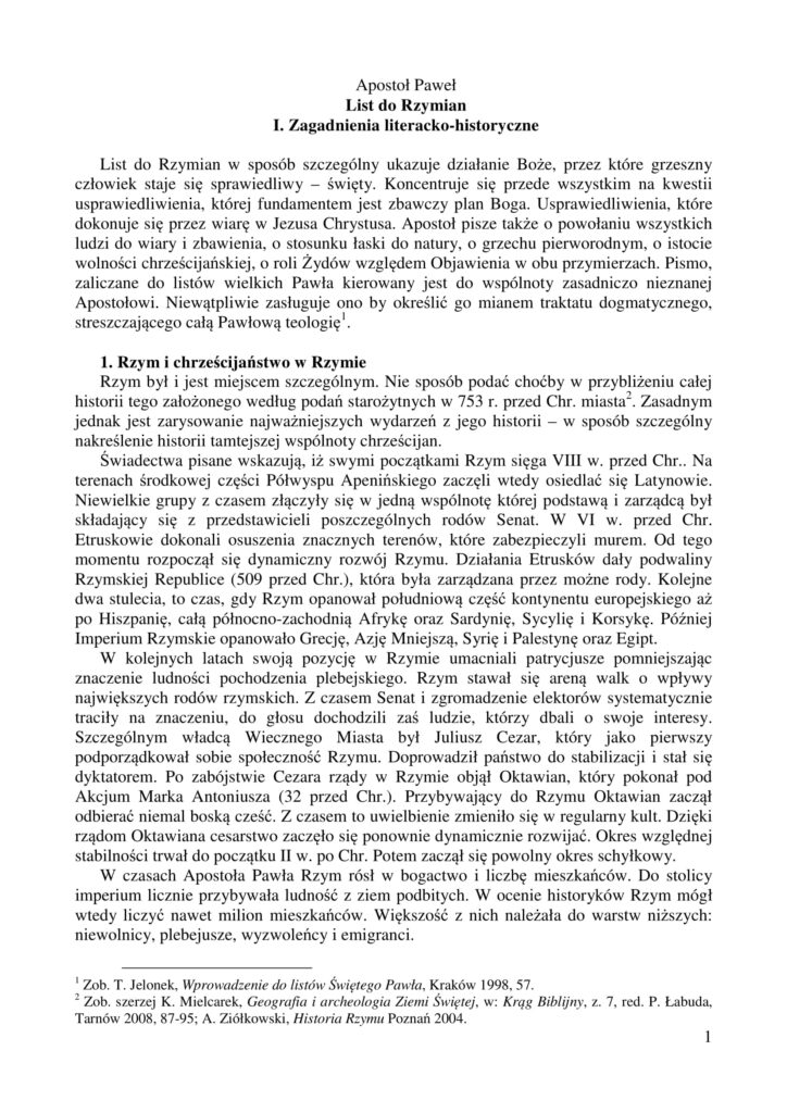 list do rzymian cz1 1
