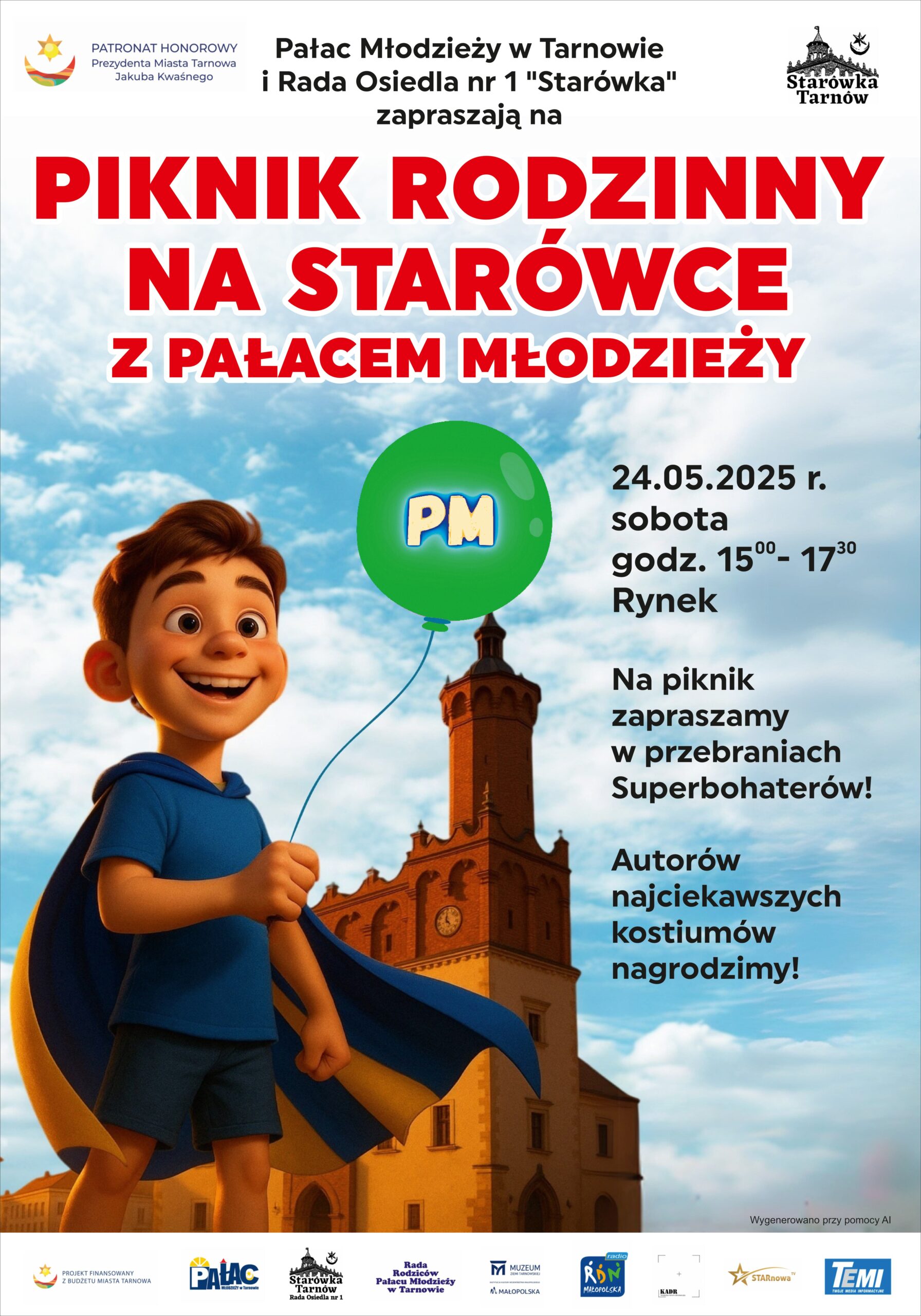 Piknik Rodzinny na Starówce z Pałacem Młodzieży 10 plakat piknik rodzinny scaled