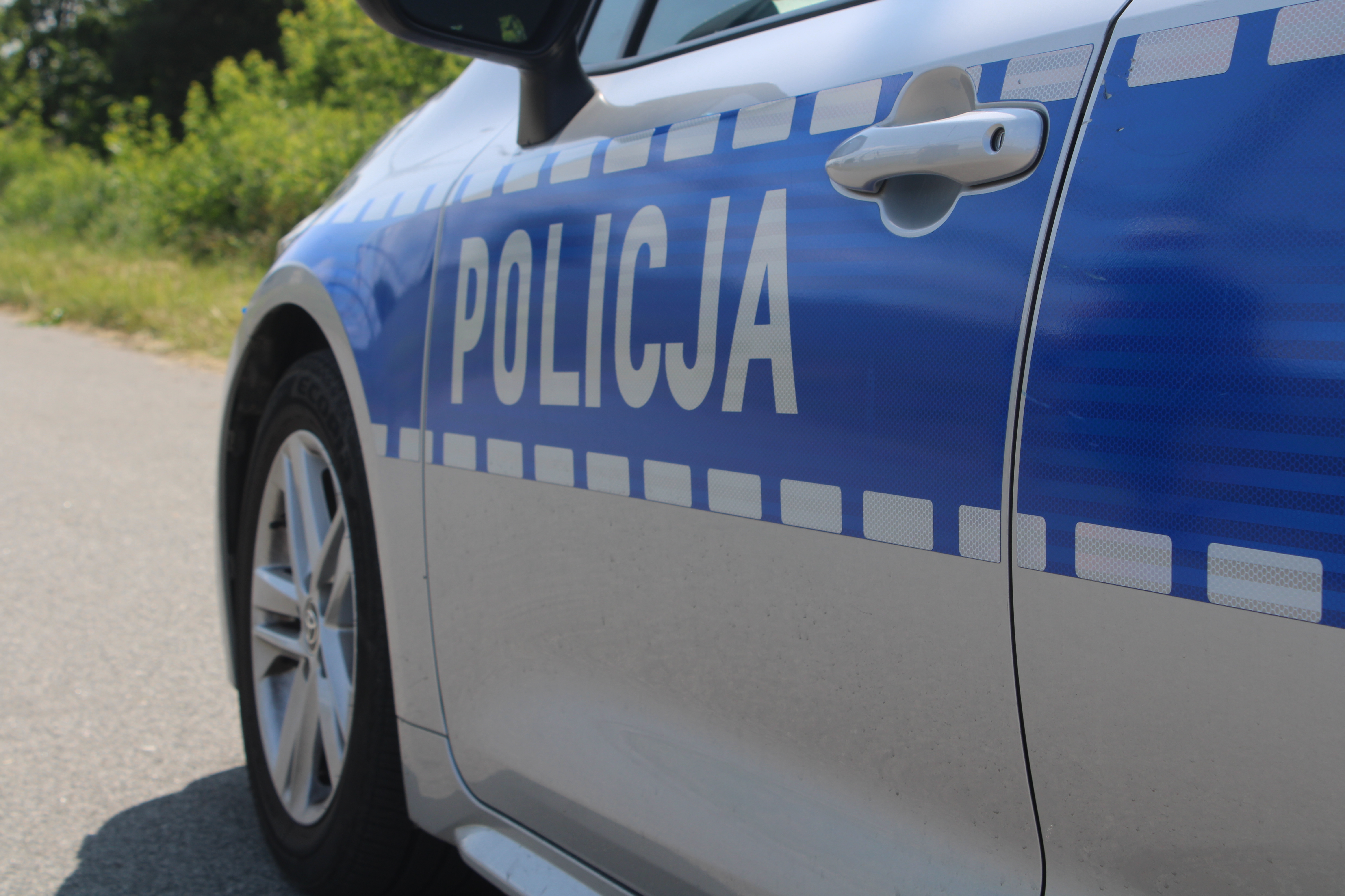 Policjant potrącony podczas pościgu