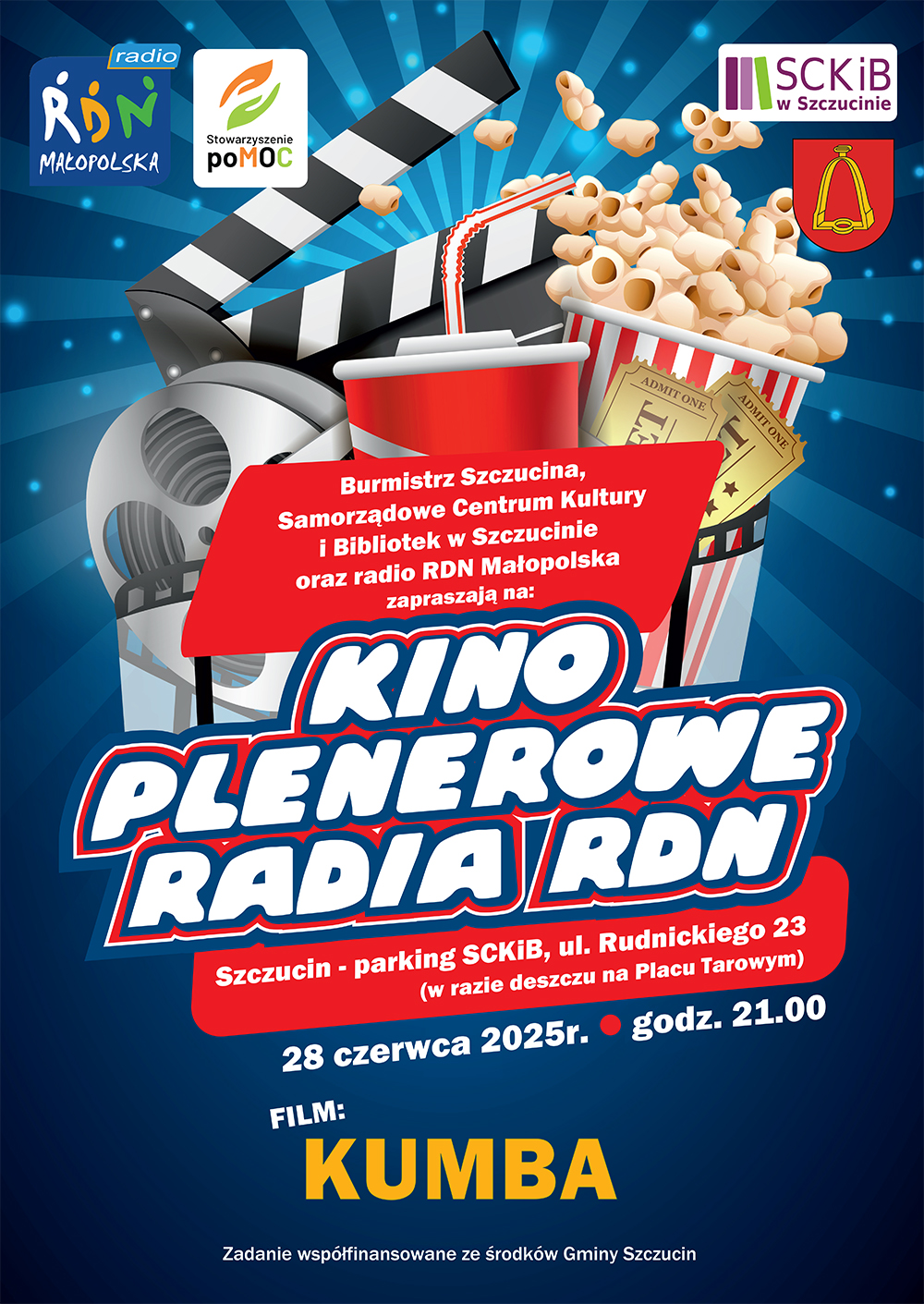 Plakat kinowy Szczucin