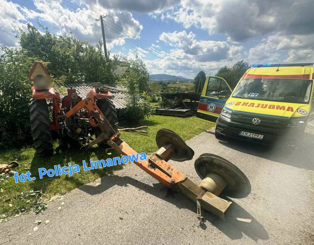 pijany traktorzysta policja2