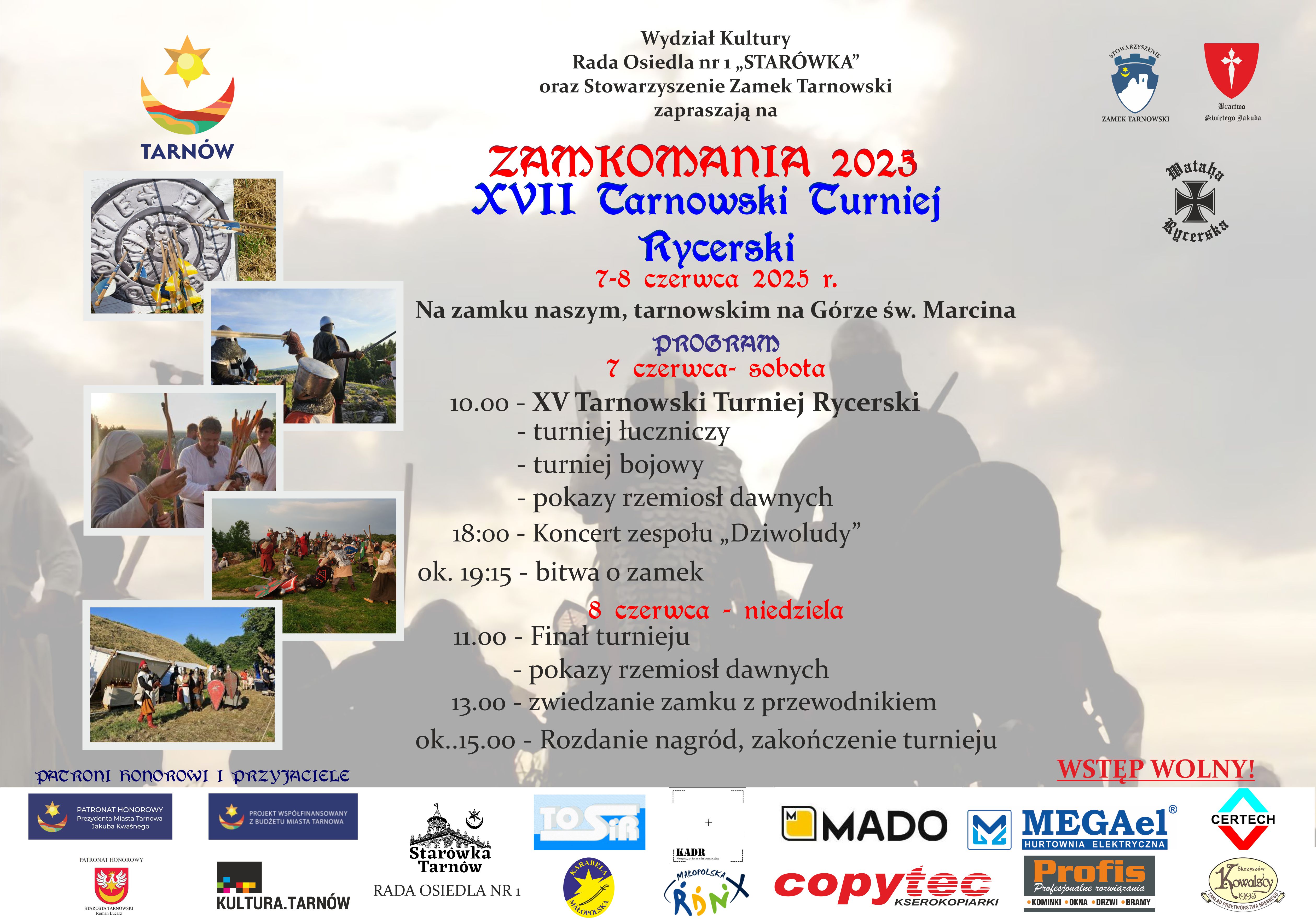 Już w ten weekend tarnowska Zamkomania