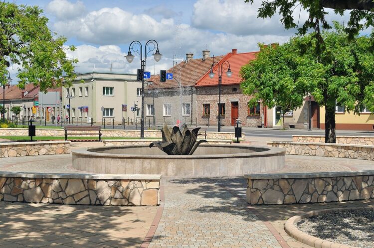 na zdjęciu: rynek w Żabnie