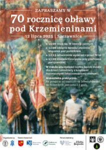 Plakat rocznica Krzemieniny 1