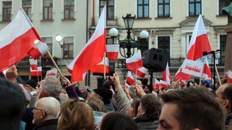 arch. RDN/Mieszkańcy Tarnowa podczas wizyty Karola Nawrockiego
