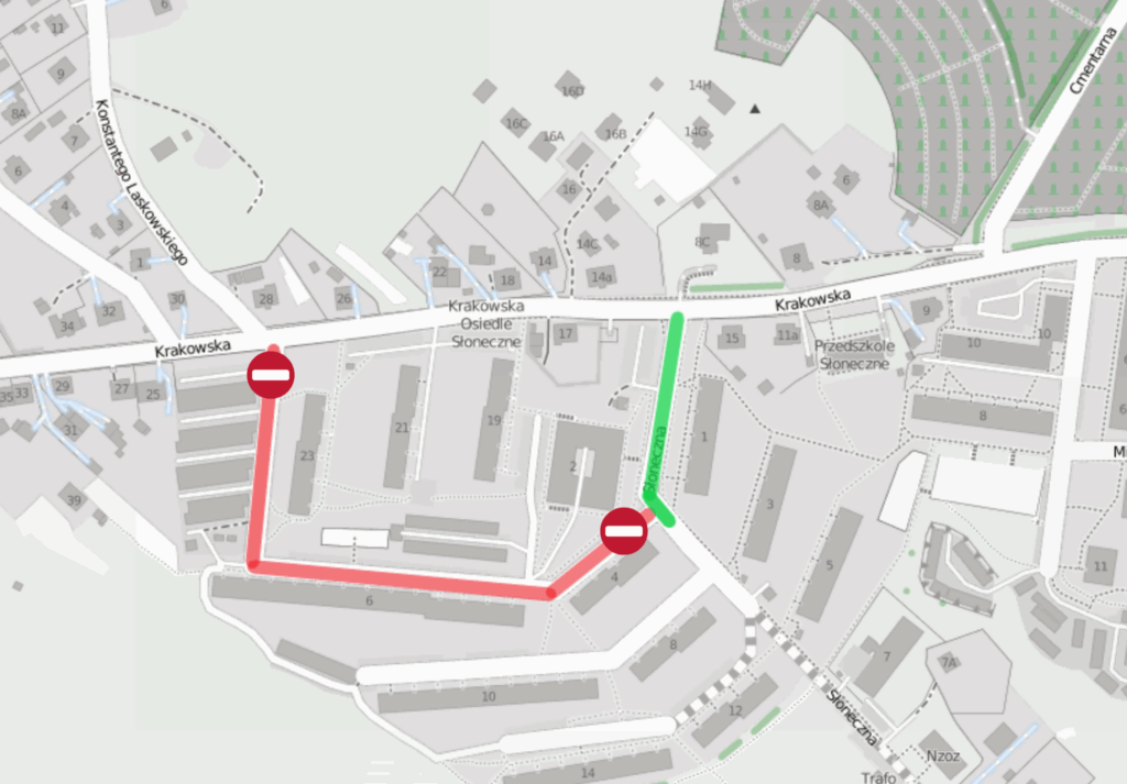 gorlice mapa