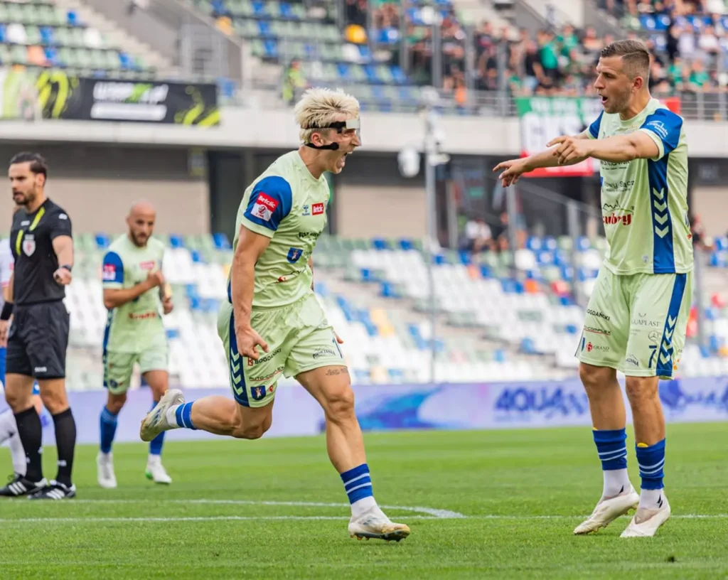 podbeskidzie Sandecja adrian maras