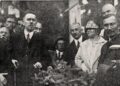 fot. Władysław Reymont podczas dożynek w Wierzchosławicach - 1925 (fot. UG Wierzchosławice/Towarzystwo Przyjaciół Muzeum Wincentego Witosa)