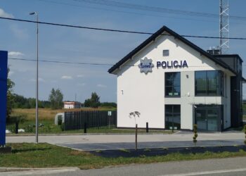 na zdjęciu: Posterunek Policji w Wojniczu - możliwa lokalizacja filii pogotowia ratunkowego