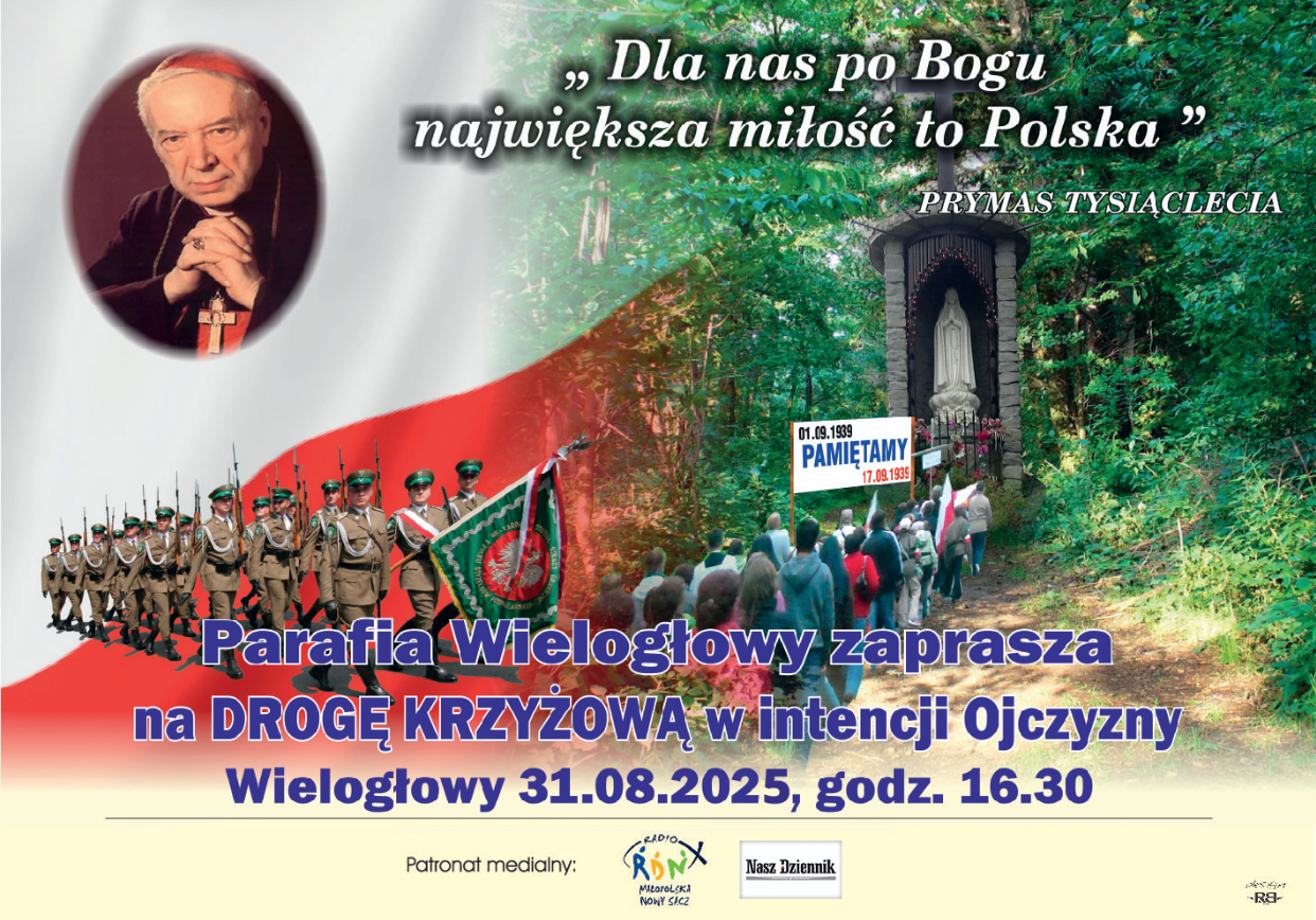 W Wielogłowach będą modlić się o pokój, za Ojczyznę i za tych, którzy polegli w walce o wolność Polski