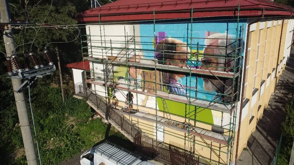 mural kamionka 2